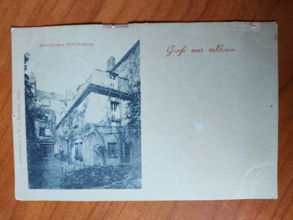 Postcard Bonn Beethoven Gebrurtshaus