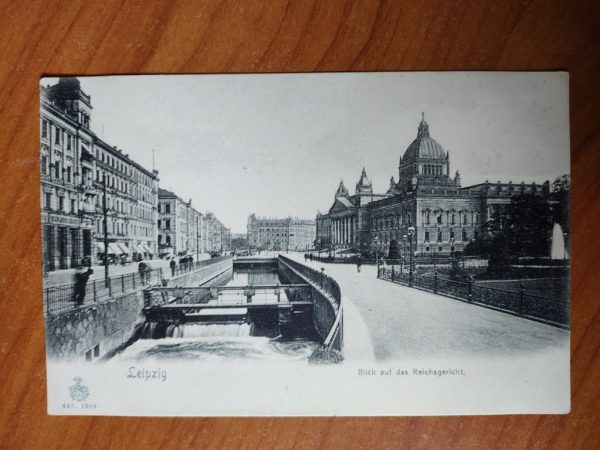 Postcard Leipzig Reichsgericht