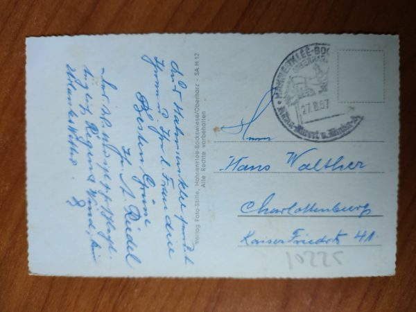 Postcard Oberharz  Bockwiese - Image 2