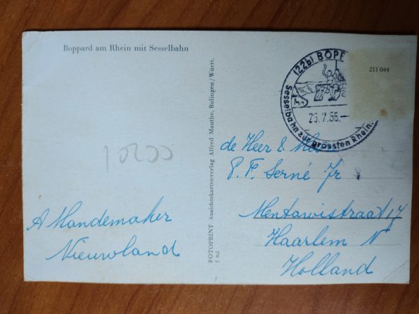Postcard Boppard am Rhein - Image 2