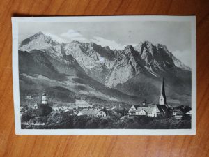 Postcard Garmisch Partenkirchen