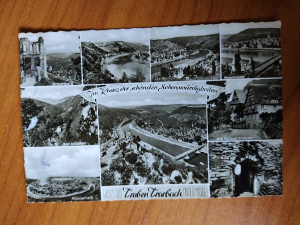 Postkarte Trarbach Mosel