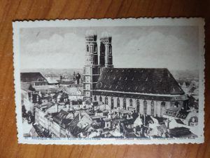 Postkarte Munich Kirche