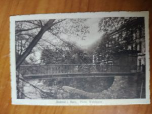 Postkarte Bodetal Hotel Waldkater
