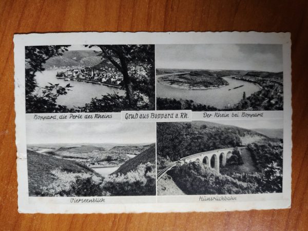 Postcard Gruss aus Boppard