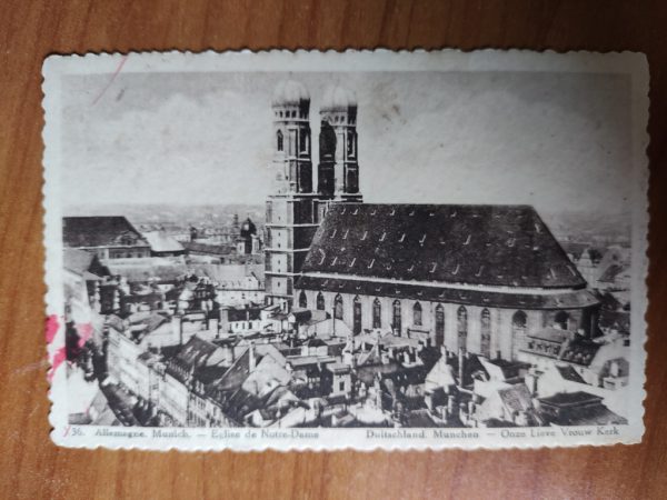Postkarte Munich Notre Dame
