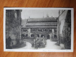 Postkarte Hildesheim Kreuzgang
