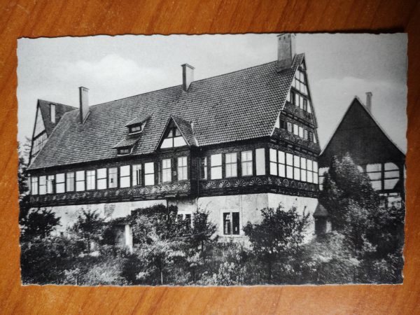 Postkarte Blomberg Lippe Burg