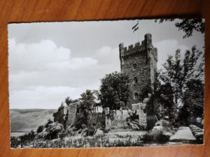 Postkarte Bingen am Rhein Burg Klopp