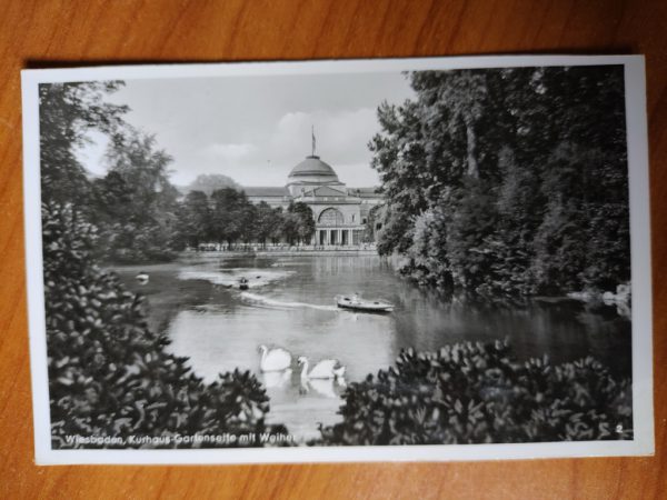 Postkarte Wiesbaden Kurhaus