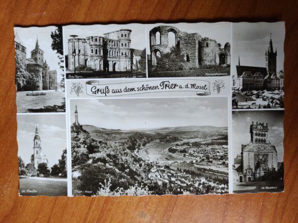 Postkarte Trier Mosel