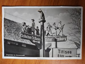 Postkarte Schwarzwald Titisee Freiburg