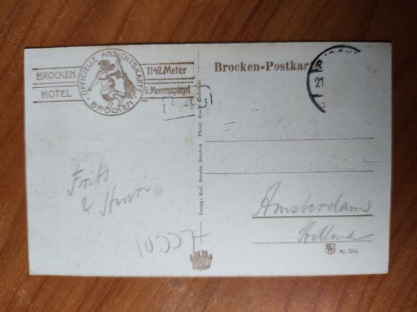 Postkarte Brocken Observatorium - Image 2