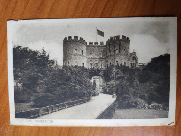 Postkarte Koln Hahnentor