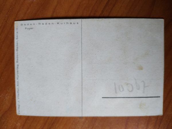 Postkarte Kurhaus Baden Baden - Image 2