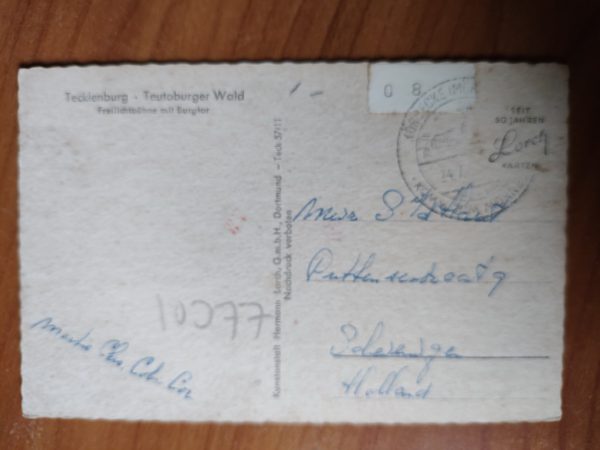 Postkarte Tecklenburg Burgtor - Image 2