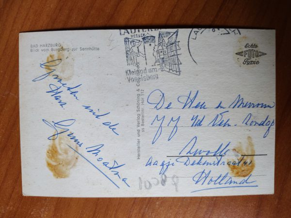Postkarte Bad Harzberg Sennhutte - Image 2