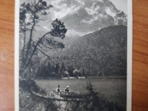 Postkarte Eibsee