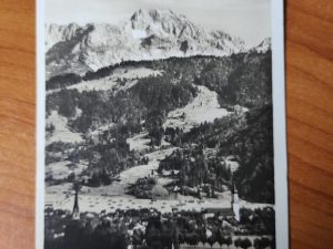 Postkarte Garmisch Dreitorspitze