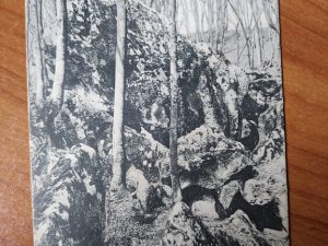Postkarte Felsenmeer Sattelfelsen