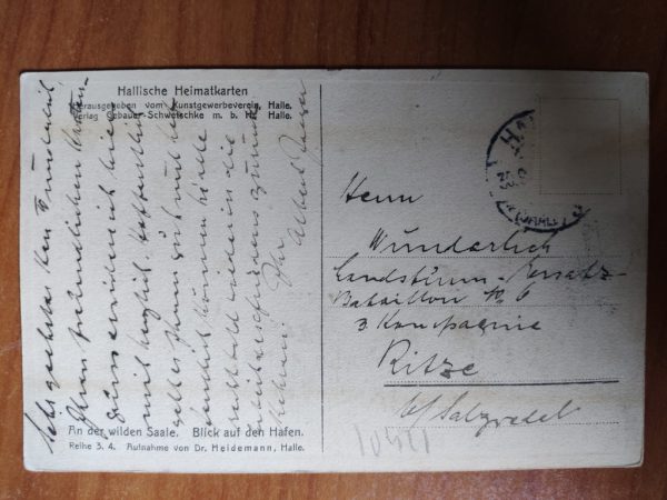 Postkarte Saale hafen - Image 2