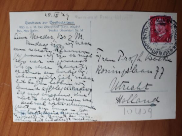 Postkarte Breitachklamm Oberstdorf - Image 2