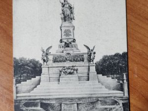 Postkarte national Denkmal Niederwald
