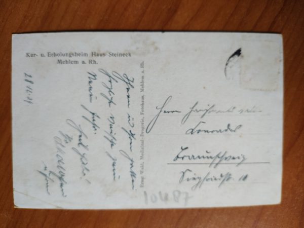 Postkarte Nehlem Haus Steineck - Image 2
