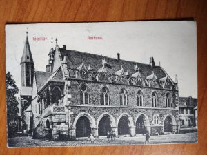 Postkarte Goslar Rathaus