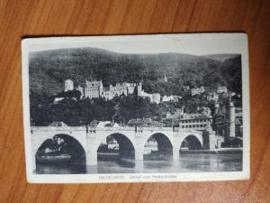 Postkarte Heidelberg Chateau