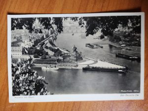 Postkarte Koblenz  Deutsche Eck