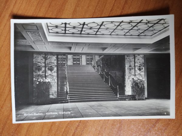 Postkarte Baden Baden Kurhaus
