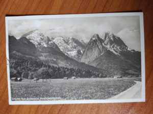 Postkarte Garmisch Partenkirchen