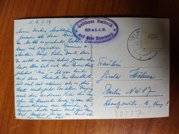 Postkarte Post Elbach Oberbayern - Image 2