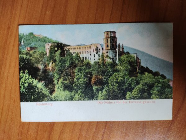 Postkarte Heidelberg Chateau