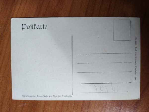Postkarte Wiesbaden Waldpartie - Image 2