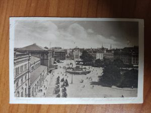 Postkarte Hannover Bahnhof