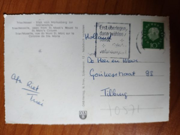 Postkarte Trier Mosel - Image 2