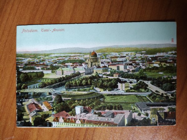Postkarte Potsdam Total Ansicht