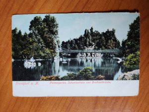 Postkarte Frankfurt Palmengarten