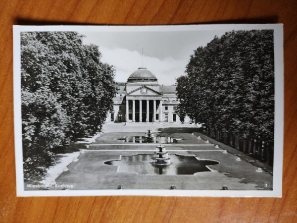 Postkarte Wiesbaden Kurhaus