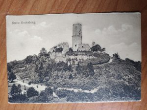 Postkarte Godesburg Ruine