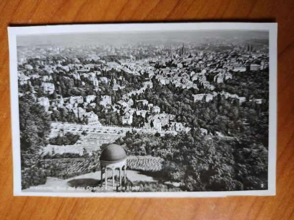 Postkarte Wiesbaden panorama