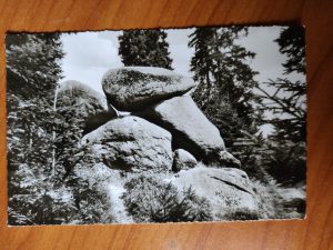 Postkarte Der Harz Steine