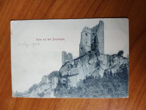 Postkarte Drachenfels