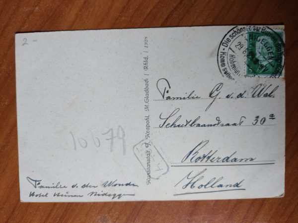 Postkarte Niddegen Burg - Image 2