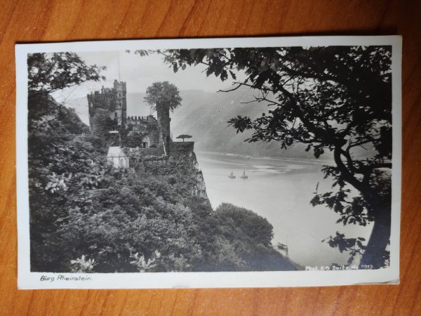 Postkarte Burg Rheimstein