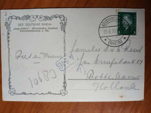 Postkarte Burg Rheimstein - Image 2