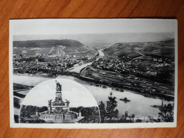 Postkarte National Denkmal Niederwald