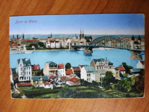 Postkarte Bonn amd Rhein